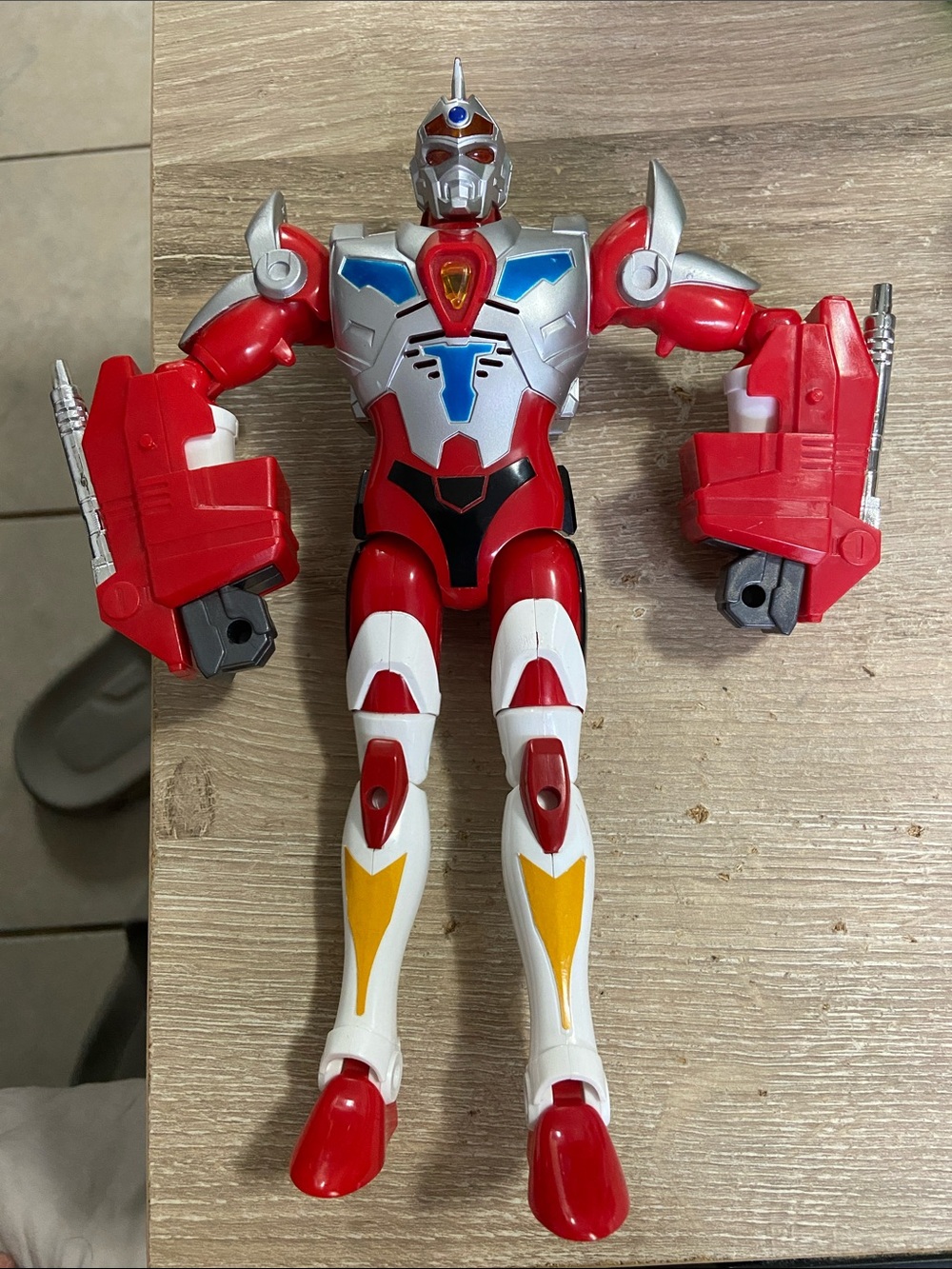 Vintage 1994 Playmates Superhuman Samurai Syber Squad Deluxe 9" Servo Figure DiC